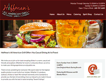 Tablet Screenshot of hoffmansallamericangrill.com